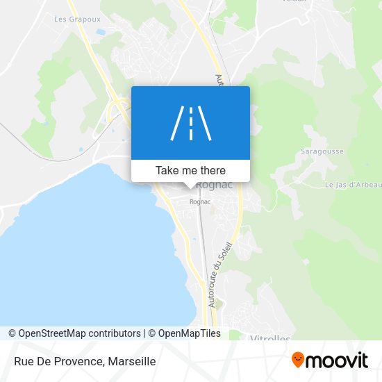 Rue De Provence map