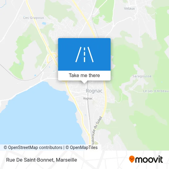 Rue De Saint-Bonnet map