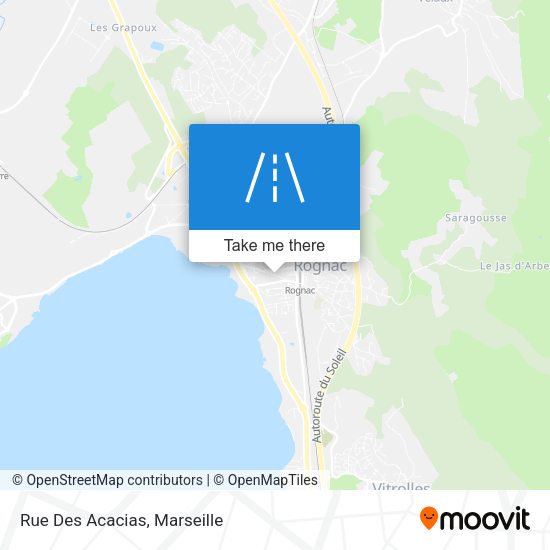 Rue Des Acacias map