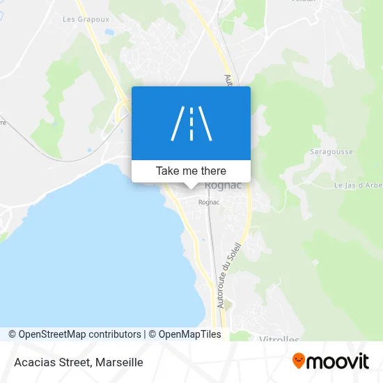 Rue Des Acacias map