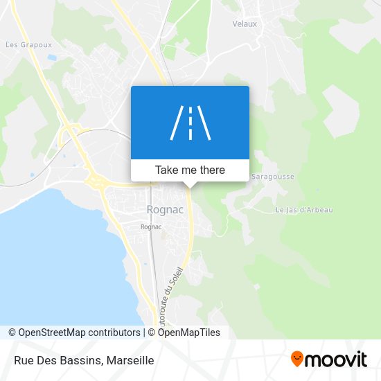 Rue Des Bassins map