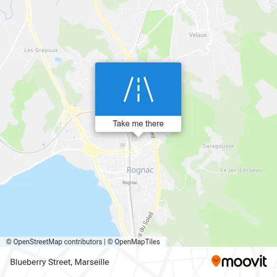 Rue Des Bleuets map