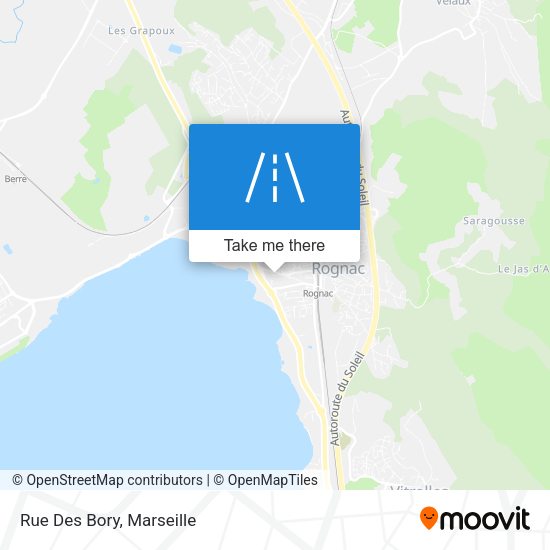 Rue Des Bory map