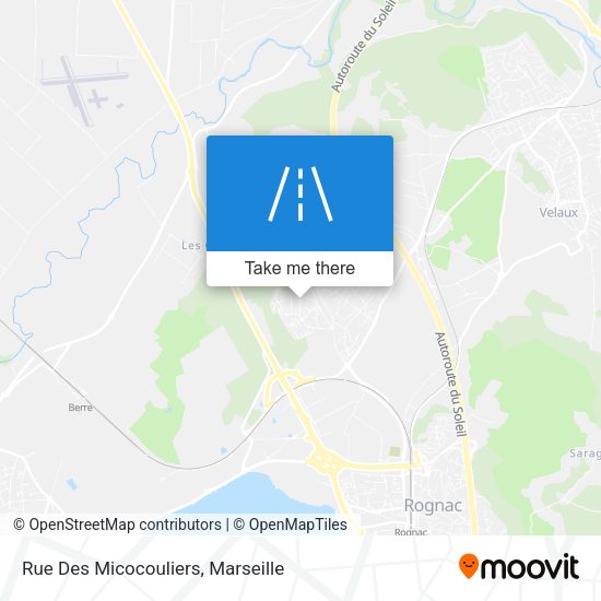 Rue Des Micocouliers map