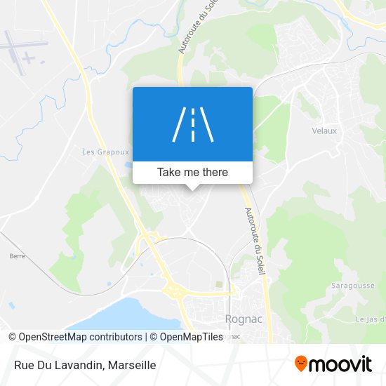 Rue Du Lavandin map