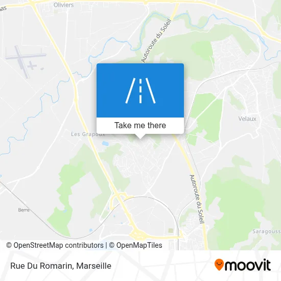 Rue Du Romarin map