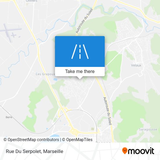 Rue Du Serpolet map