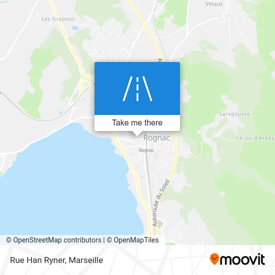 Rue Han Ryner map