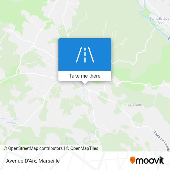 Avenue D'Aix map