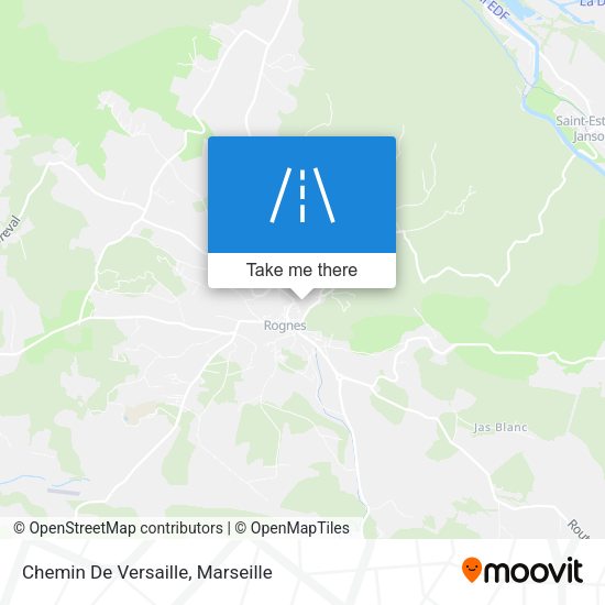 Chemin De Versaille map