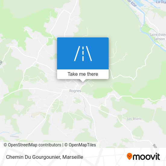 Chemin Du Gourgounier map