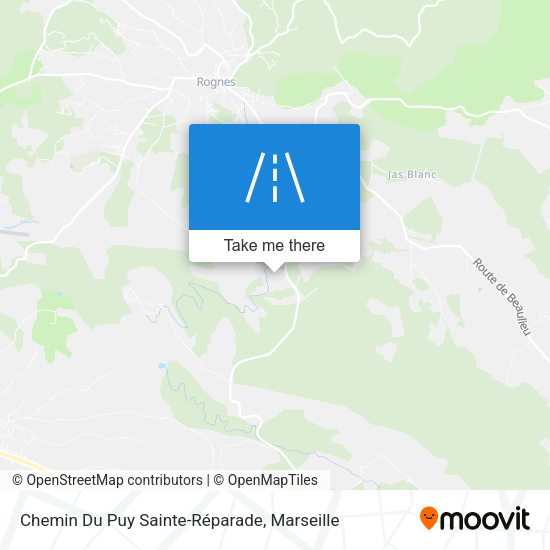 Chemin Du Puy Sainte-Réparade map