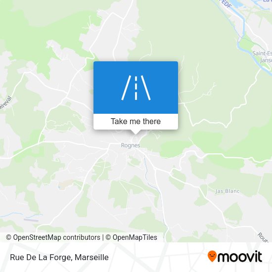 Rue De La Forge map