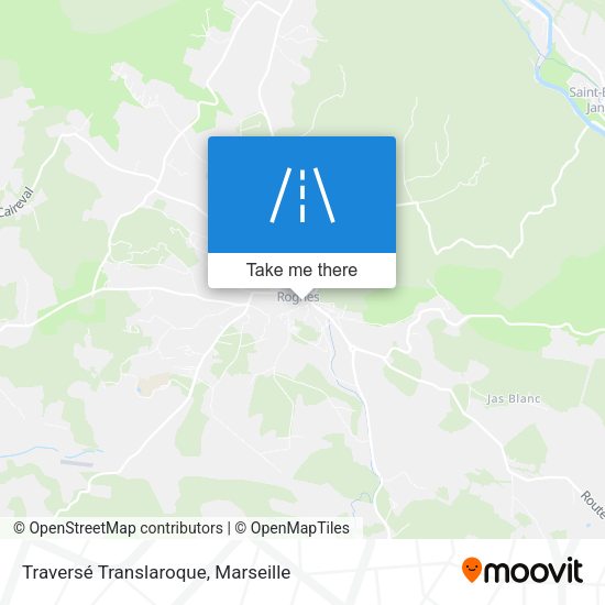 Traversé Translaroque map