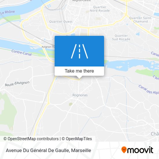 Avenue Du Général De Gaulle map