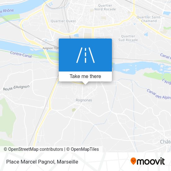 Place Marcel Pagnol map