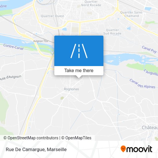 Rue De Camargue map