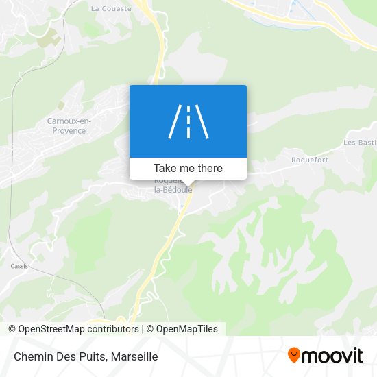 Chemin Des Puits map