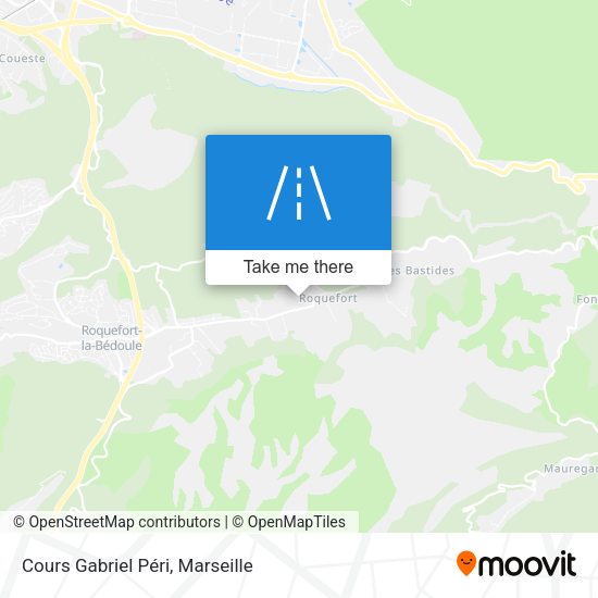 Cours Gabriel Péri map