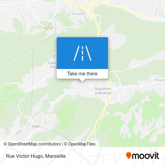Rue Victor Hugo map