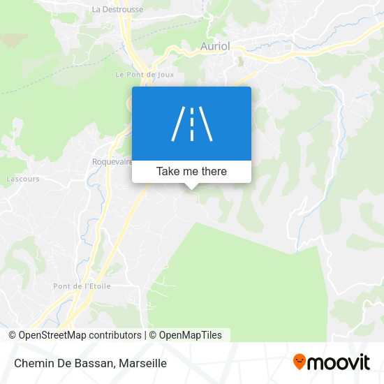 Chemin De Bassan map