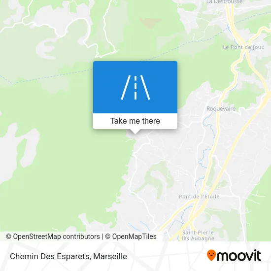 Chemin Des Esparets map