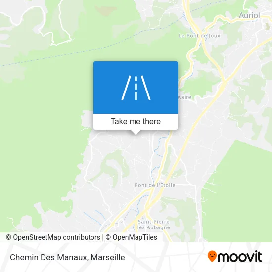 Chemin Des Manaux map