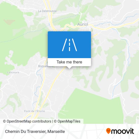 Chemin Du Traversier map