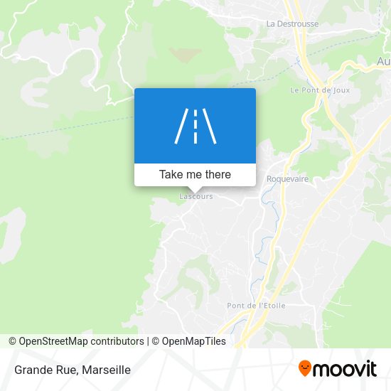 Grande Rue map