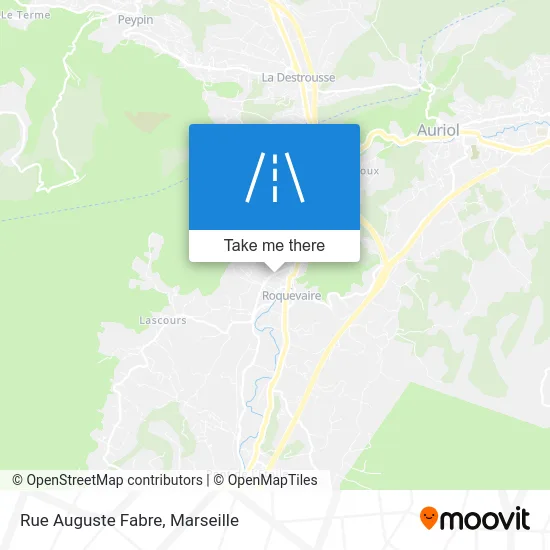 Rue Auguste Fabre map