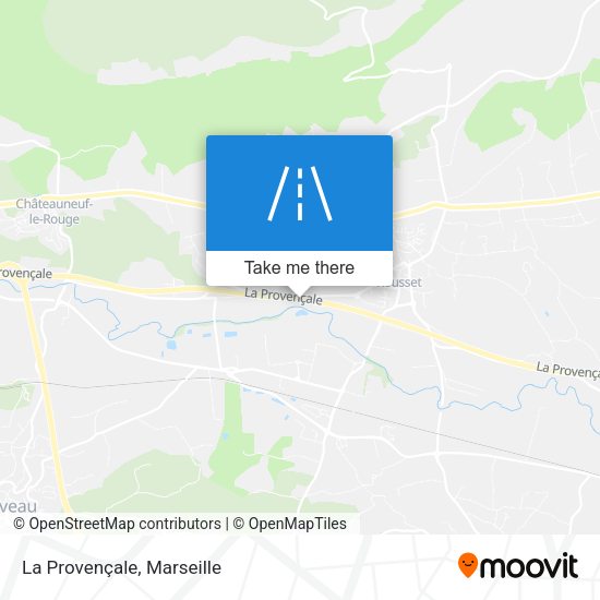 La Provençale map