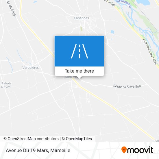 Avenue Du 19 Mars map