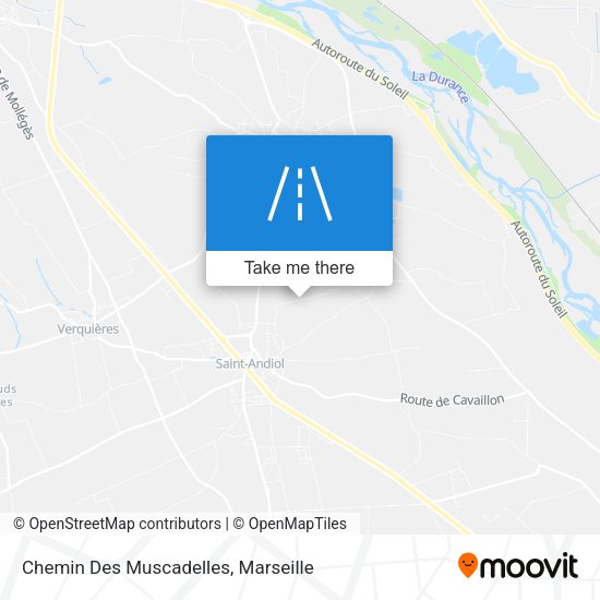Chemin Des Muscadelles map