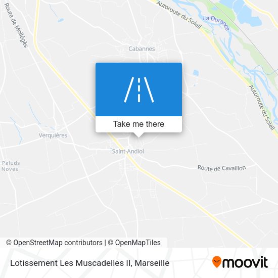 Lotissement Les Muscadelles II map