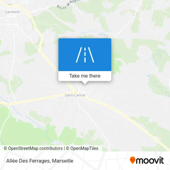 Allée Des Ferrages map