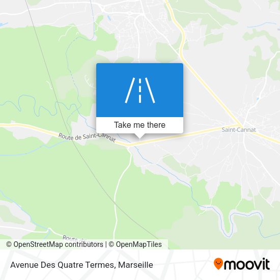 Avenue Des Quatre Termes map