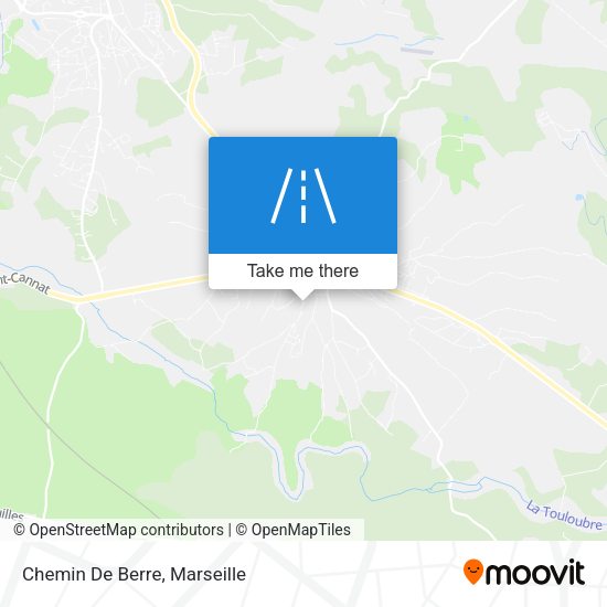 Chemin De Berre map