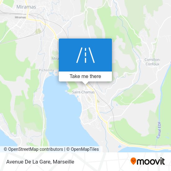 Avenue De La Gare map