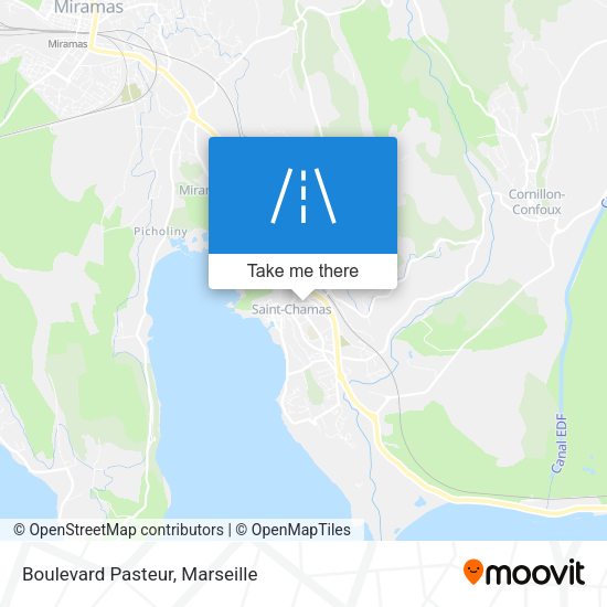Boulevard Pasteur map