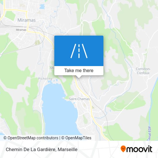 Chemin De La Gardière map