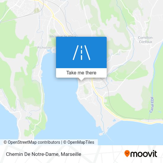 Chemin De Notre-Dame map