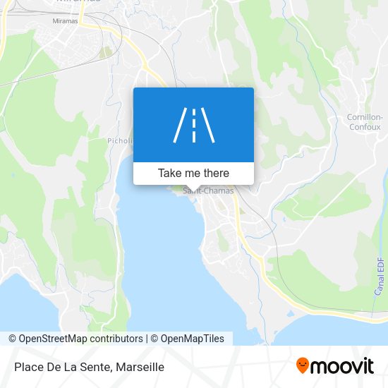 Place De La Sente map