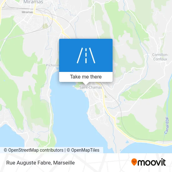 Rue Auguste Fabre map