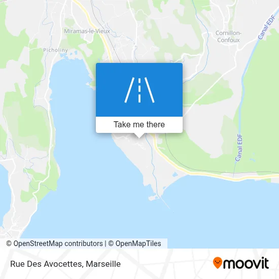 Rue Des Avocettes map