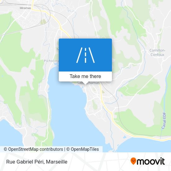 Rue Gabriel Péri map