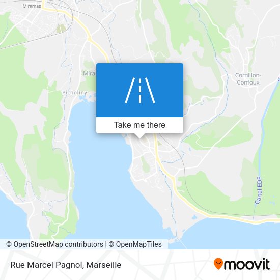 Rue Marcel Pagnol map