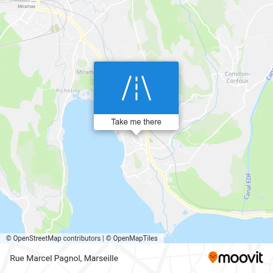 Rue Marcel Pagnol map