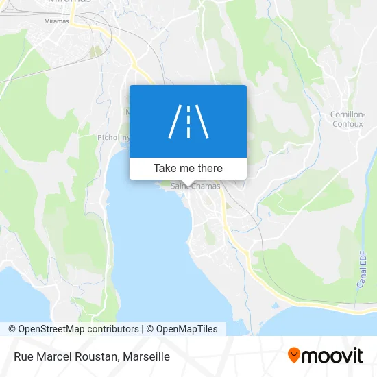 Rue Marcel Roustan map