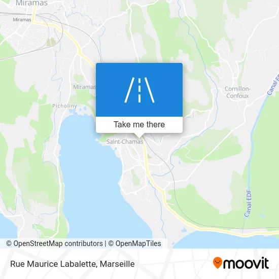 Rue Maurice Labalette map