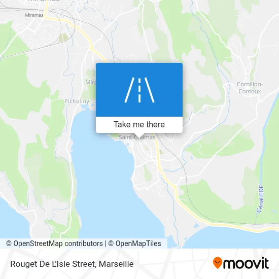 Rue Rouget De L'Isle map